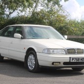This 1996 Rover 820i hatch is a rare survivor and has been fastidiously cared-for by its most recent keeper. An automatic example, it shows 79,100 miles and comes with plenty of paperwork. It’s estimated at a mere £1500-£2500