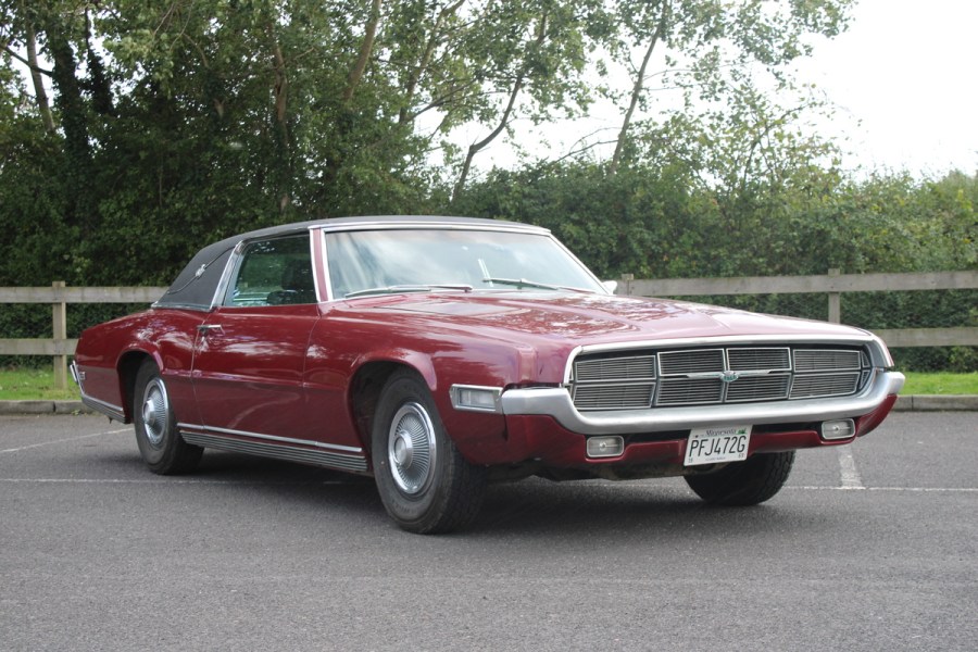 This 1969 Ford Thunderbird 429 coupe is one of several American classics in the sale. It was imported to the UK in 2018 and was subject to body restoration work in 2022. It’s estimated at £8000-£10,000
