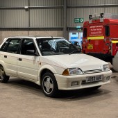 Rare in five-door guise, this very smart Citroën AX GT had covered a warranted 32,521 miles since it was bought new in 1991. It was offered with an advisory free MoT until September 2026 and came with plenty of history, helping it to achieve a £7525 sale price
