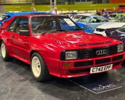 Billed as perhaps the finest road-going SWB Quattro replica around, this Tornado Red rally car for the road started life as a standard 1985 Audi Coupe but was meticulously converted using several Sport Quattro components. It beat its £120,000 upper estimate to sell for £157,500