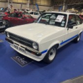 Preceded earlier in the sale by an exquisitely restored example of the same model which failed to change hands, this unrestored 1977 Ford Escort RS1800 had just 34,811 miles under its wheels. An undoubted sale star, it sold for a whopping £261,000