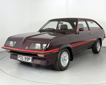 One of the star lots has to be this 1976 Vauxhall Magnum Sports Hatch. Combining the estate body with the left-over Firenza HP ‘droop snoot’ front ends and a 2.3-litre engine, just 195 were built. This one is immaculate and is guided at £20,000-£30,000