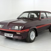 One of the star lots has to be this 1976 Vauxhall Magnum Sports Hatch. Combining the estate body with the left-over Firenza HP ‘droop snoot’ front ends and a 2.3-litre engine, just 195 were built. This one is immaculate and is guided at £20,000-£30,000