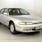This 1992 Mazda 626 GLX automatic is notable for having covered a mere 18,830 miles from new, and accordingly looks to be very tidy throughout, with no corrosion evident and a very smart original interior. It’s estimated at £3000-£4000