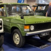 Subject of a fun bidding war over the phones but eventually sold to a buyer in France, this beautifully presented 1971 Range Rover Suffix A showed just 58,400 miles, but needed light recommissioning. It sold just under its guide for £33,187