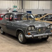 Well-known to the local classic car scene, this 1964 Singer Vogue had been fitted with an overdrive gearbox, with the original retained within the cars boot, plus an alternator conversion. Temptingly offered with no reserve, it was snapped up for a mere £2970