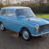 Another no reserve entry is this 1961 Austin A40 Farina. It was treated to a ground-up restoration around six years ago, which included discrete upgrades such as servo-assisted disc brakes, the back axle from a Riley One Point Five, and a larger 1172cc engine