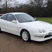 A one-owner car, this 1998 Honda Integra Type R has been sympathetically restored and now presents in a condition that belies its 201,516 miles. It comes with a comprehensive history file and is expected to sell for £10,000-£12,000
