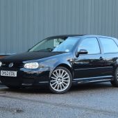 One of just 57 UK-delivered cars finished in Moonlight Blue Pearl, this desirable three-door Volkswagen Golf R32 is said to have benefitted from significant cosmetic and mechanical attention during its life. The 2003 example shows 62,931 miles and is guided at £8000-£10,000