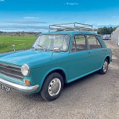 Catching the eye in its period Aqua hue, this 1972 Austin 1100 Mk3 was a star of the big screen, having appeared in the 2025 film ‘I Swear’. The car was supplied new in Scotland and showed just 45,011 miles, making the £2050 sale price look very reasonable.