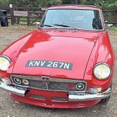 One of at least three MGB GTs in the sale, this 1977 example was originally a ‘rubber bumper’ car but had been fitted with chrome bumpers and wore an earlier plate. It had been won in an online competition last year, and found a new home for £7310.