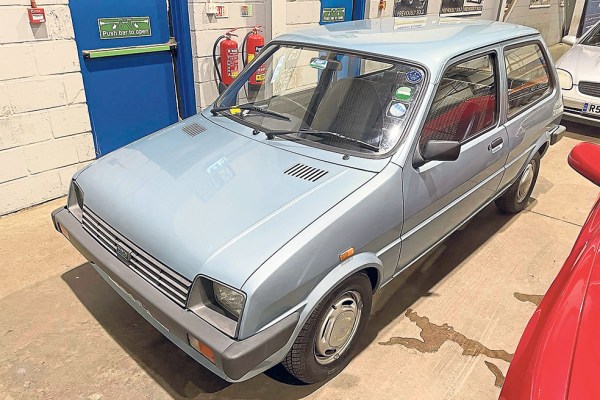 A wonderfully basic City model, this 1985 Austin Metro showed a mere 30,000 miles and still boasted both its original ‘sawtooth’ trim and dealer numberplates. It was estimated at £1750-£2500 but went on to sell for £3355.