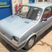A wonderfully basic City model, this 1985 Austin Metro showed a mere 30,000 miles and still boasted both its original ‘sawtooth’ trim and dealer numberplates. It was estimated at £1750-£2500 but went on to sell for £3355.