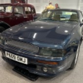 The short-lived successor to the Virage, this 1997 Aston Martin V8 Coupé was one of just 101 built and was used as Aston Martin's factory, press and test car. It showed 43,287 miles and a came with bills for over £100,000, making the £40,000 hammer price look very reasonable