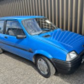 At the cheaper end of the scale was this tidy 1993 Rover Metro 1.1 Quest, which had been family owned from new and garaged most of its life. Serviced last year, the Henley Blue example was estimated at a modest £300-£500 but was hammered away for £1100