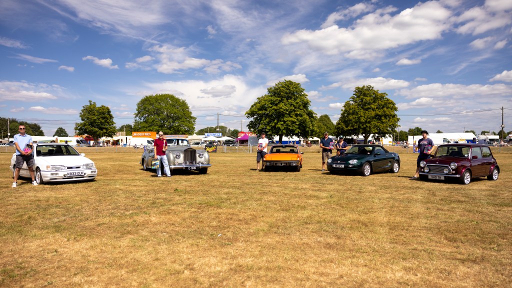 The Concours Finalists at the Bromley Pageant really reflected the variety at the show.