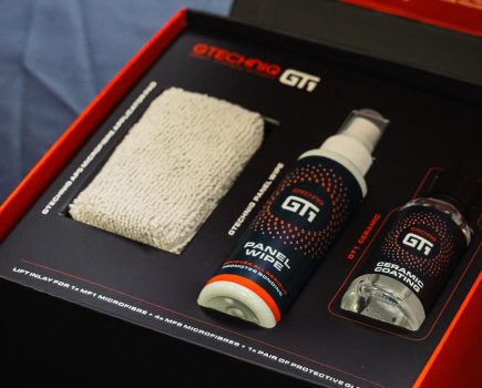GT1 ceramoc coating kit in its presentation box