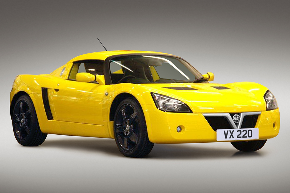 The Elise and Exige's ‘small car platform’ was also shared by the likes of the Vauxhall VX220.