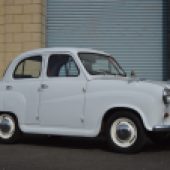 Also amongst the Austin contingent was this 1957 Austin A35, restored with some modern features including a brake servo to make it much more useable in modern traffic. It was estimated at £4200-£4700 but went on to sell for £5060.