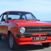 Amongst the many Fords is this rare 1978 Mk2 Escort Mexico in Venetian Red. Fastidiously restored to factory specifications after 20 years in a barn, it comes with bundles of paperwork and is expected to change hands for £30,000-£35,000.