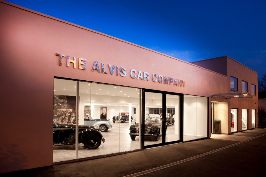 Alvis showroom