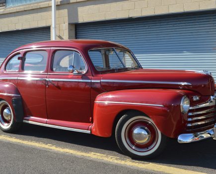This 1947 Ford Super De Luxe four-door sedan had been treated to a bare-metal respray and an interior re-trim within the last five years but had sadly suffered a seized engine and was being sold as a project. There was no shortage of folk wishing to pick up the baton though, with it selling for £9020.