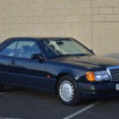 Said to belie its 174,000 miles, this 1989 Mercedes C124 300CE automatic has been in the hands of the same owner since 1993. It’s been fastidious serviced and always dry stored; it’s expected to fetch £4000-£5000.