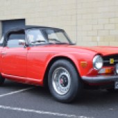 A desirable full-fat PI model, this 1971 Triumph TR6 was rebuilt around 12 years ago and now benefits from a full stainless exhaust and polybushes, amongst other upgrades. It’s guided at £15,500-£16,500.