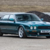 Just two Jaguar XJ6s were rebuilt by Paramount Performance to Chasseur 450 Tornado spec in the 1990s, and as the name suggests, their twin-turbo straight-six engines are good for 450bhp. Remarkably, both are in the sale; this 1996 car is the second of the pair and is estimated at £20,000-£25,000.