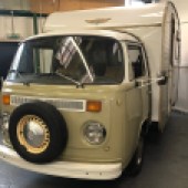 Based on a Volkswagen T2, this Jurgens Autovilla is a recent import from its native South Africa. Approximately 900 Autovillas were produced between 1972-1979, but there's only a handful in the UK. Estimated at £15,000-£18,000, this example presents very well and looks ideal for summer holidays.