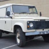 This 1984 One Ten diesel wasn't the only Land Rover in the sale, but it was the only one to have a rear load bay in immaculate condition. Showing just 19,000 miles, it soared past its £10,000-£12,000 estimate to sell for £13,310.