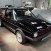This 1983 Golf GTI looked great after a bare-metal restoration and we’d even keep those period BBS cross-spokes. Budget on £15,000-£17,000.