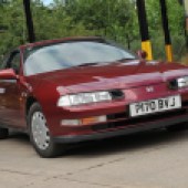 Another high water mark from a great era of Hondas was the Prelude. This one comes in regular 2-litre flavour and is original down to the plates from the local Hereford supplying dealer. It’s estimated at £4000-£6000.