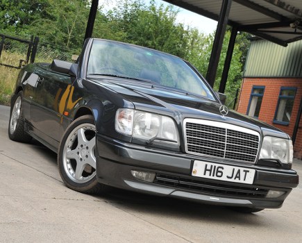 This 1994 Mercedes E320 automatic convertible with AMG trimmings, promises four-seater family fun for less outlay than an XJS. Having sampled it from behind the wheel, we can report that it drives nicely, too. Budget on £10,000 upwards.