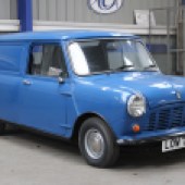 Joining several other Minis in the sale is this late van from 1983. It's not had much use during the last 20 years but was resprayed in 2018 and presents well. It's expected to fetch £10,000-£12,000.