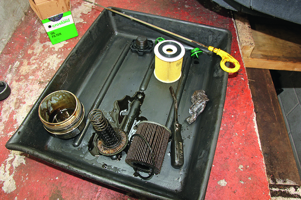oil filter parts