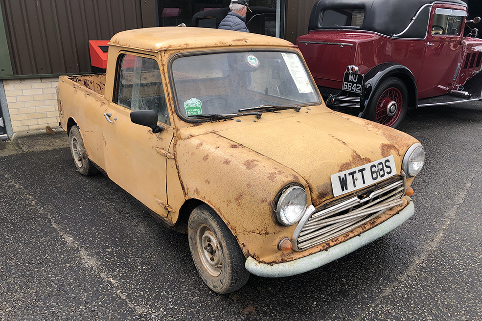 Projects aplenty attracted strong bids at Charterhouse's sale last month, including this Mini Pick-up.
