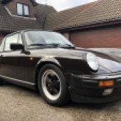 Joining another 911 and a 914 is this 1982 Porsche 911 SC Sport Targa. Looking smart in Mocca Brown with a Pasha brown interior, it shows 107,000 miles and comes with plenty of paperwork. At an estimated £35,000-£40,000, it could be one of the sale's biggest hitters.