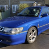 Wearing a 2000 V-registration, this early Saab 9-3 Viggen Turbo was originally owned by Saab GB and looks superb in Lightning Blue with a leather interior. It comes with refurbished wheels, new tyres and plenty of paperwork, and is expected to command £9000-£10,000.