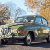 Resplendent in Verona Green, this 1972 Saab 96 V4 has clearly been well looked after and comes with plenty of paperwork including a record for an engine change in 2012. It's estimated at £3900-£4900.