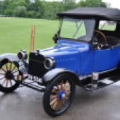 The oldest car in the sale is this Saxon 12HP two-seat tourer, one of over 20,000 vehicles built by Saxon in Detroit during 1916. Imported to the UK in 1992, it has recently been recommissioned and is expected to command £12,000-£15,000.