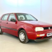 Received wisdom tells us the Mk3 is the poor relation of the Volkswagen Golf family, so many wouldn't have expected a 1.6CL to pull up any trees. However, this 35,000-mile 1996 example soared past its £2000-£3000 estimate to sell for £4840, perhaps dispelling some of the tired clichés.