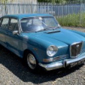A slightly posher Landcrab in good condition, this 1970 Wolseley 18/85 automatic would make a great winter project. It’s in need of some attention to its bodywork but runs and drives; at £3,000–£4,000 it’s surely worth preserving.