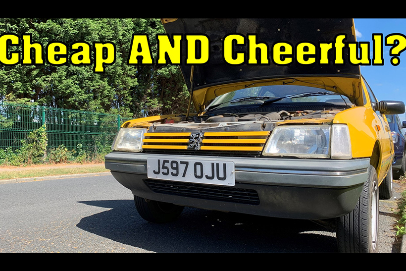 cheap fixes on our £400 Peugeot 205